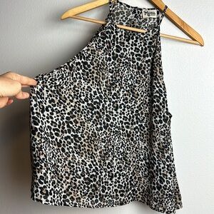 Show Me Your MuMu Leopard Print Tank Top Women’s Medium